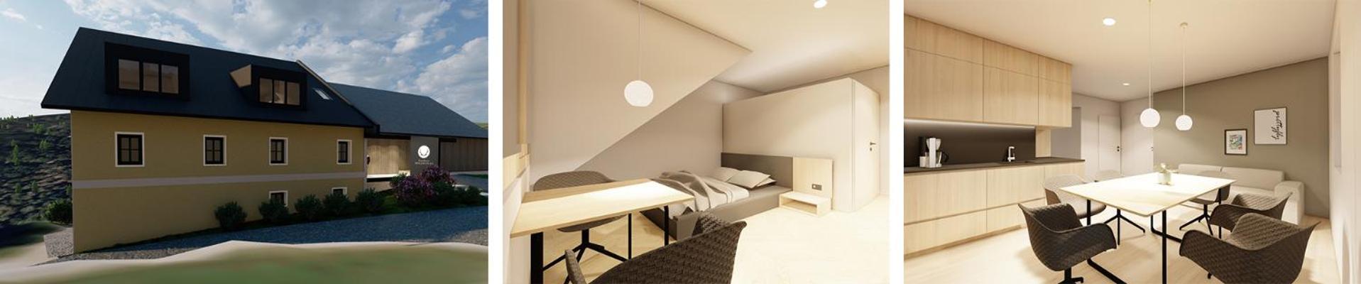 Forsthaus Apartment Holzschlag Dış mekan fotoğraf
